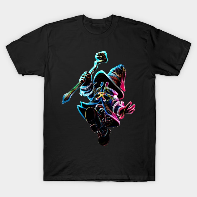 Soul of black mage T-Shirt by San Creative